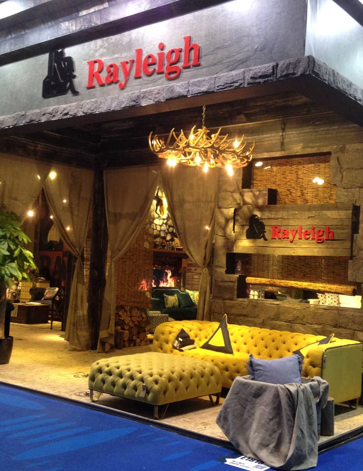 Exposición de muebles Rayleigh